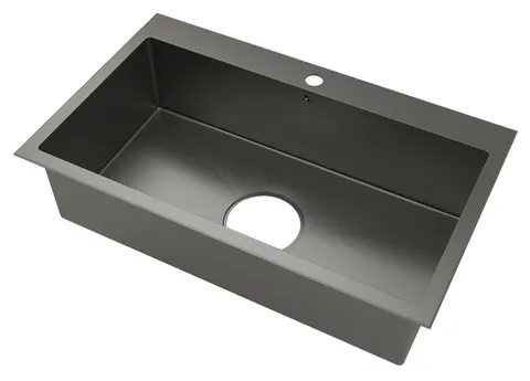 아티잔 CDU858 Dark Gray 나노 언더 사각싱크볼