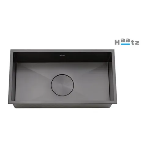 하츠 HZ-Q8303BJ 블랙 사각 싱크볼 세트 악세사리+배수구 포함
