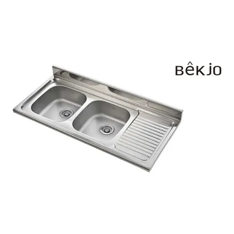 백조씽크 SD1200 더블 레이온 싱크볼 배수구 포함 1200SD