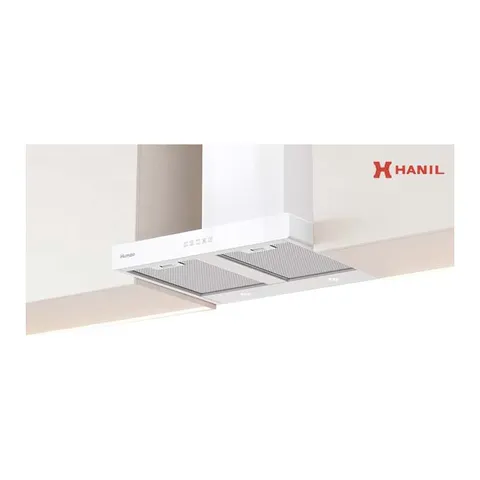 한일전기 휴메르 HCR-608e(m)W 화이트 터치 침니 후드 600용