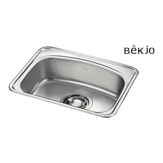 백조씽크 OS630 언더 싱크볼 배수구 포함