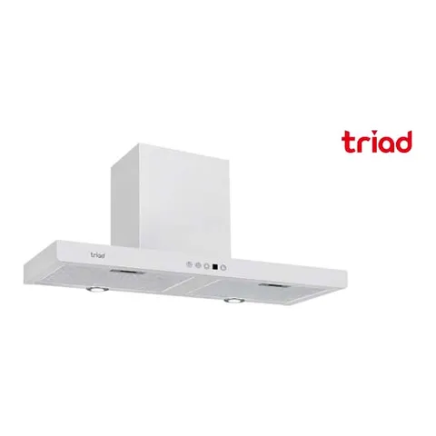트라이애드 T212-90TW 화이트 침니형 후드 900용