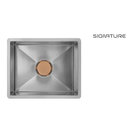 시그니처550 배수구 일체형 SIGNATURE550 국산 엠보 코팅 언더 사각 싱크볼