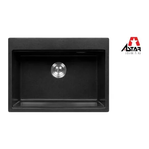 아스타 AES650 엔지니어드스톤 씽크볼 배수구 포함 AES-650