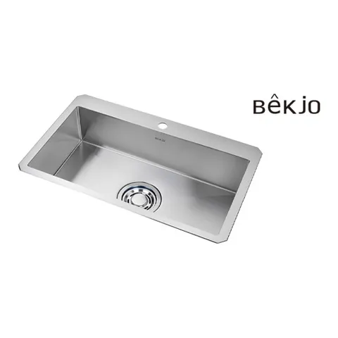 백조씽크 CESWSR9535 엠보 코팅 리폼 사각 싱크볼 세트 악세사리+올스텐배수구 포함