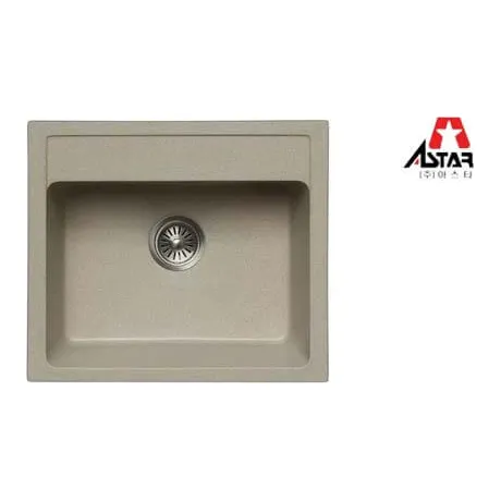 아스타 AES550 엔지니어드스톤 씽크볼 배수구 포함 AES-550