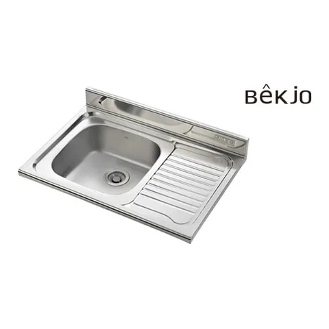 백조씽크 SS800 싱글 레이온 싱크볼 배수구 포함 800SS