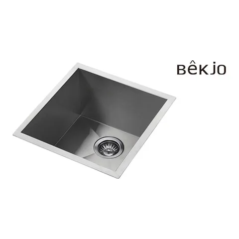 백조씽크 SQSR380 1.2T 백조 사각 싱크볼 SQS380 배수구 포함 코팅 추가