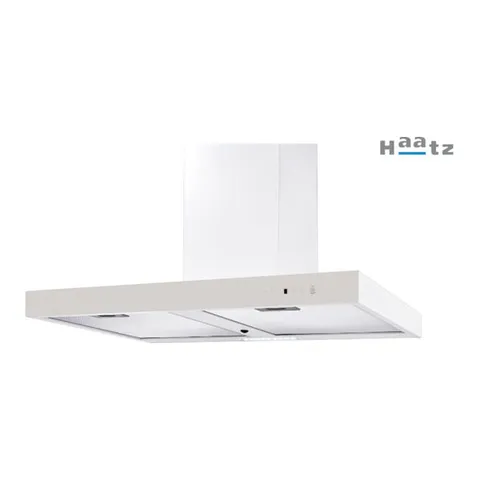 하츠 MSH-90WHCI 모던스퀘어 화이트 후드+전동댐퍼 옵션