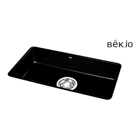 백조씽크 VGD860 에나멜860 블랙 싱크볼 악세사리+배수구 포함