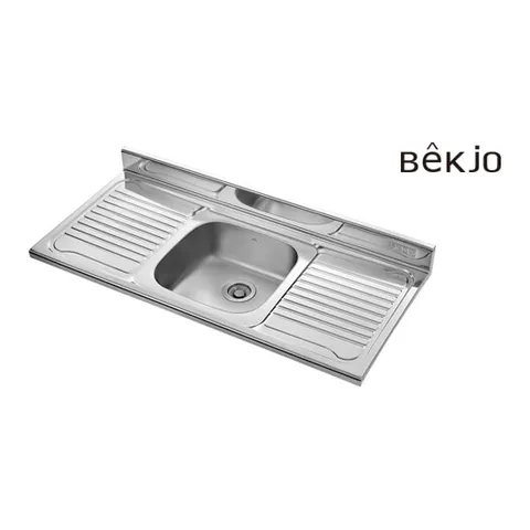 백조씽크 SSC1200 싱글 레이온 싱크볼 배수구 포함 1200SSC