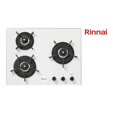 린나이 RBR-P3511WD 화이트 빌트인 3구 가스레인지 쿡탑