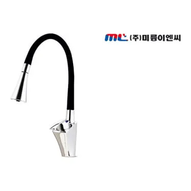 미륭이엔씨 ML3606F 블랙 주방 수전 ML-3606F