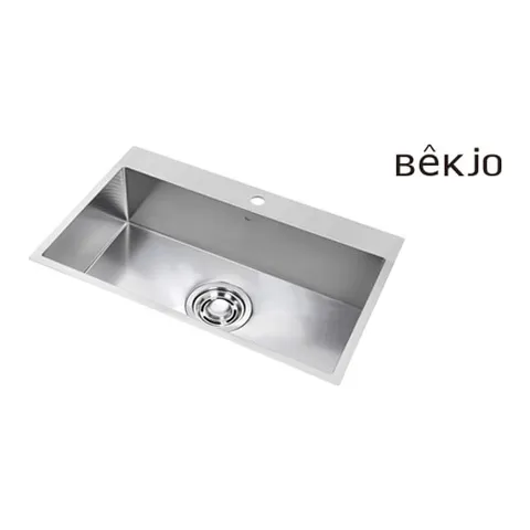 백조씽크 고니 CECNRW9030 리폼 엠보 코팅 사각 싱크볼 악세사리+올스텐배수구 포함