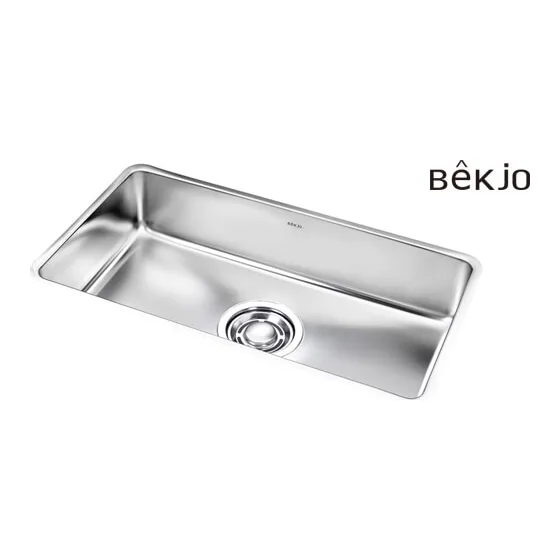 백조씽크 BJ840 사각 씽크볼 악세사리 배수구 포함 백조84 BJ-84