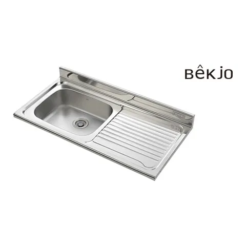 백조씽크 SS1100 싱글 레이온 싱크볼 배수구 포함 1100SS