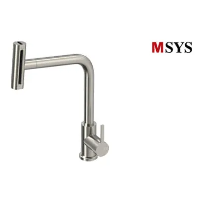 한샘 엠시스(MSYS) JF-360S 무광 니켈 주방 4Way 폭포 수전 JF360S