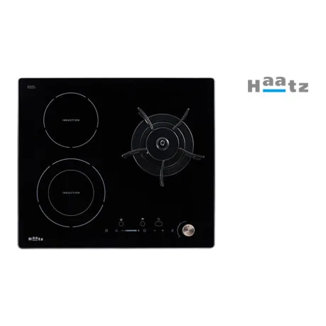 하츠 GIC-3601GAH 3구 빌트인 가스 하이브리드 인덕션 쿡탑