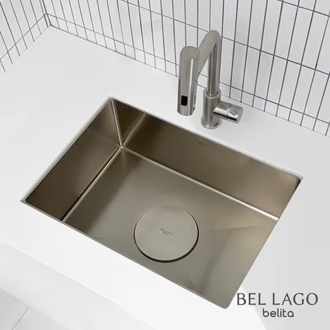 UBLE-630 벨라고 벨리타 언더볼 엠보 코팅 사각 싱크볼 언더마운트 교체