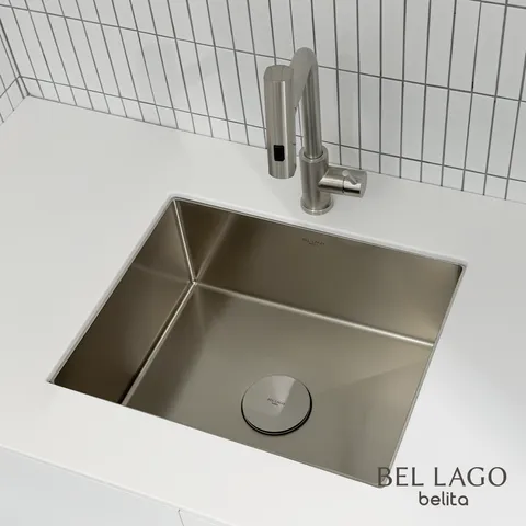 UBLE-550 벨라고 벨리타 언더볼 엠보 코팅 사각 싱크볼 언더마운트 교체