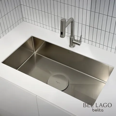 UBLE-750 벨라고 벨리타 언더볼 엠보 코팅 사각 싱크볼 언더마운트 교체